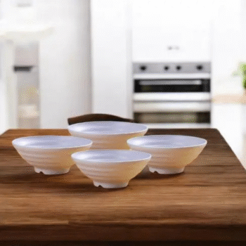 Eco-friendly Bowls (Set of 4), Capacity -300ML