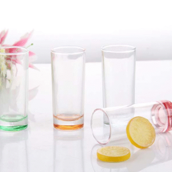 Eco-friendly Drinking Glass (300ML Cpacity) - Set of 4