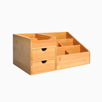 Bamboo Desk Organiser