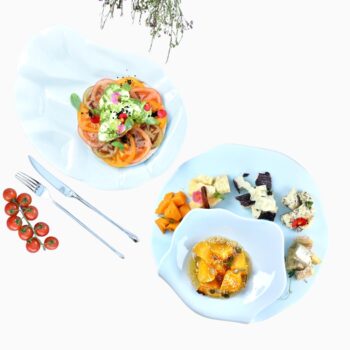 Eco-friendly Quarter Plate (8")- Set of 6